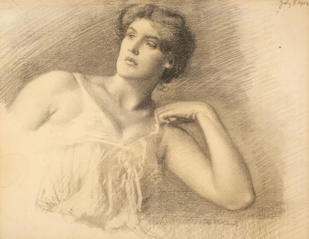 Ritratto di donna, 5 luglio 1904